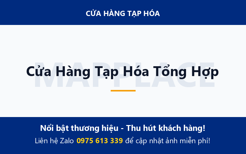 Cửa Hàng Tạp Hóa Tổng Hợp