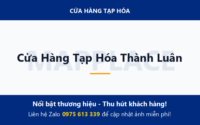 Cửa Hàng Tạp Hóa Thành Luân