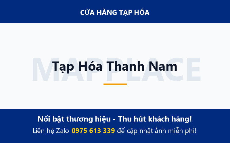 Tạp Hóa Thanh Nam