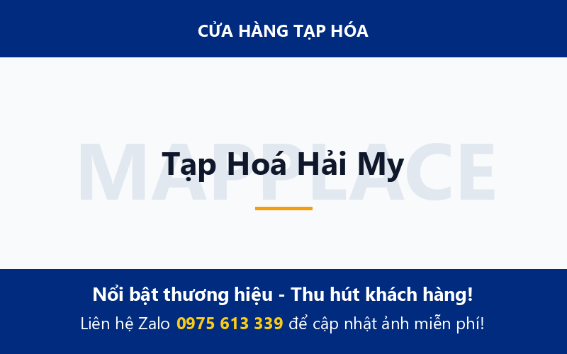 Tạp Hoá Hải My