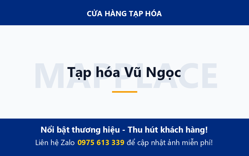 Tạp hóa Vũ Ngọc