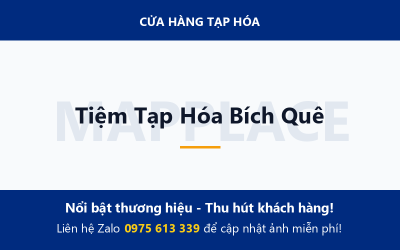 Tiệm Tạp Hóa Bích Quê