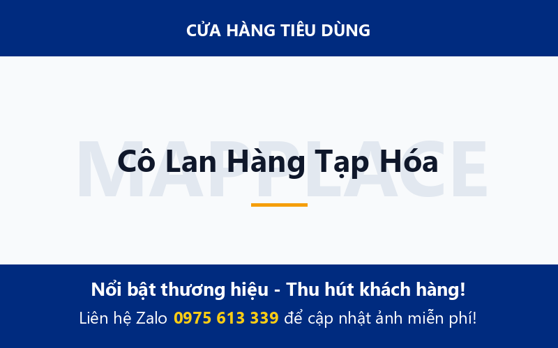 Cô Lan Hàng Tạp Hóa