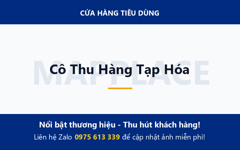 Cô Thu Hàng Tạp Hóa