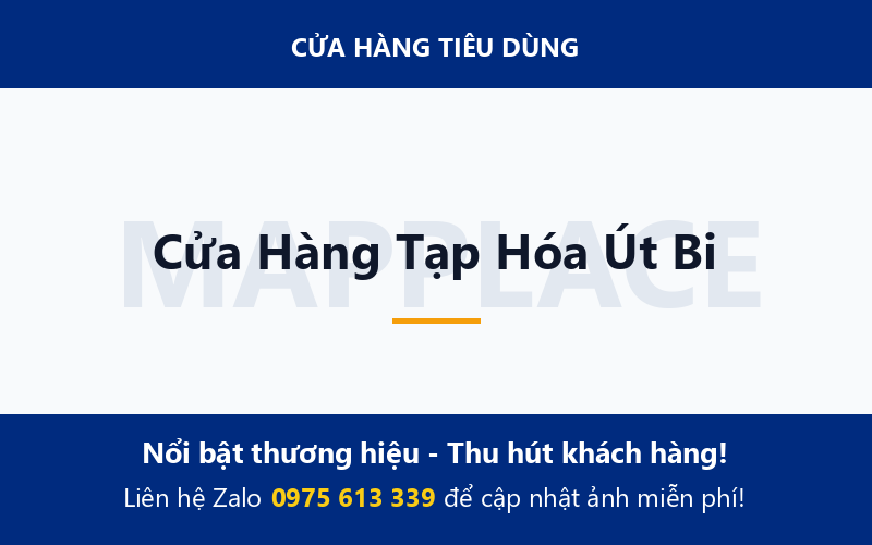 Cửa Hàng Tạp Hóa Út Bi