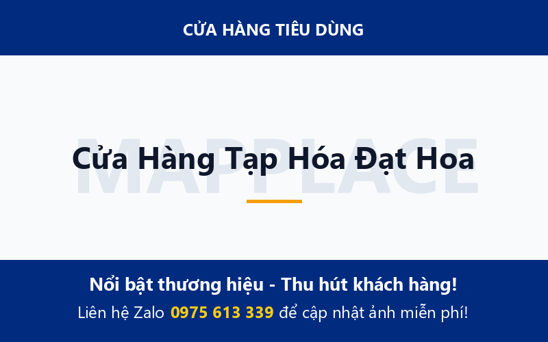 Cửa Hàng Tạp Hóa Đạt Hoa