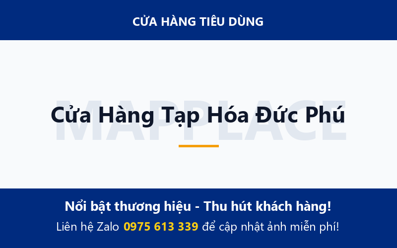Cửa Hàng Tạp Hóa Đức Phú