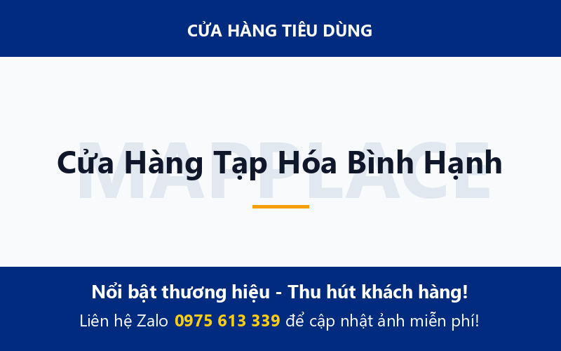 Cửa Hàng Tạp Hóa Bình Hạnh