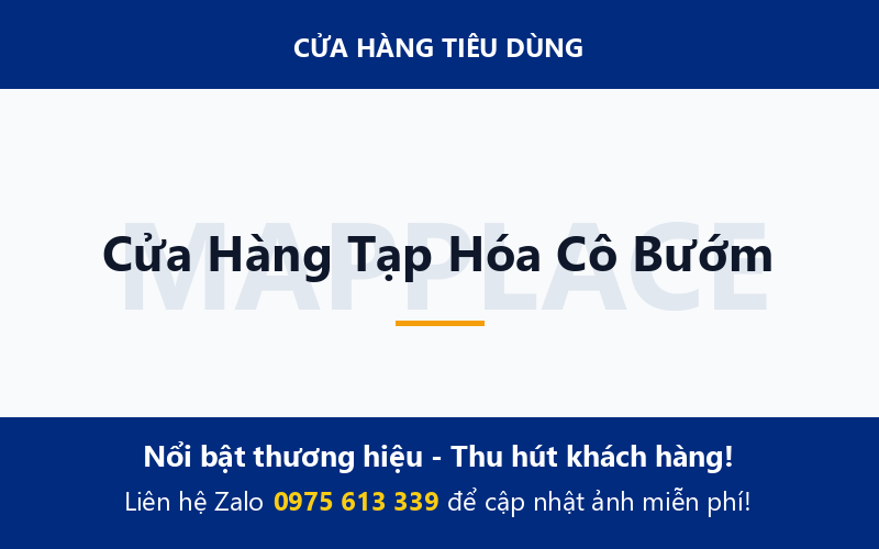 Cửa Hàng Tạp Hóa Cô Bướm