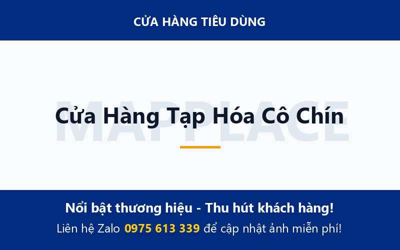 Cửa Hàng Tạp Hóa Cô Chín