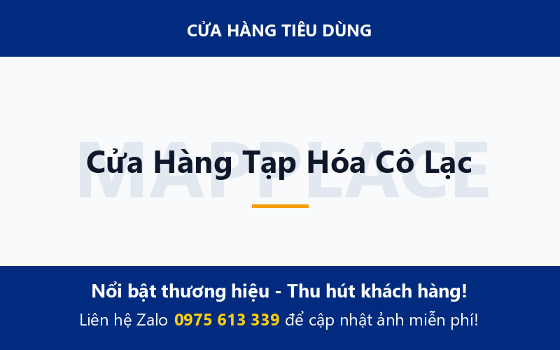 Cửa Hàng Tạp Hóa Cô Lạc