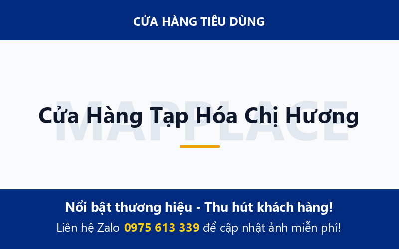 Cửa Hàng Tạp Hóa Chị Hương