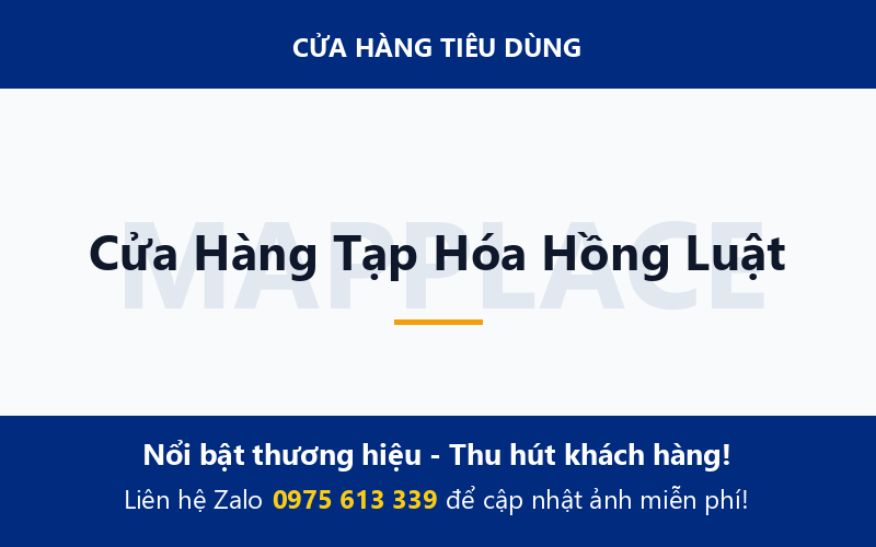 Cửa Hàng Tạp Hóa Hồng Luật