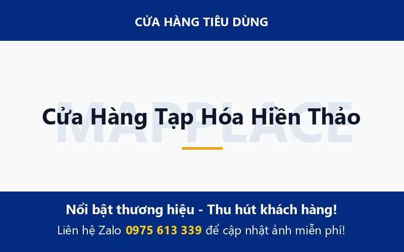 Cửa Hàng Tạp Hóa Hiền Thảo