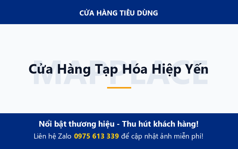 Cửa Hàng Tạp Hóa Hiệp Yến