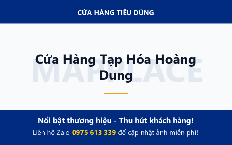 Cửa Hàng Tạp Hóa Hoàng Dung