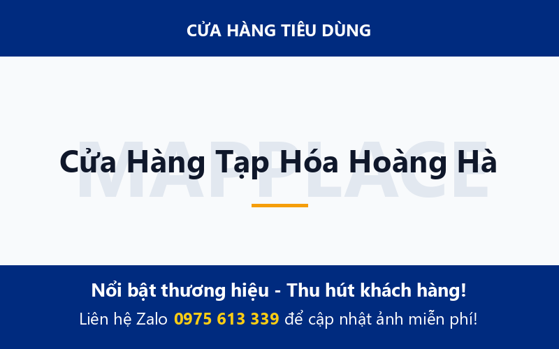 Cửa Hàng Tạp Hóa Hoàng Hà