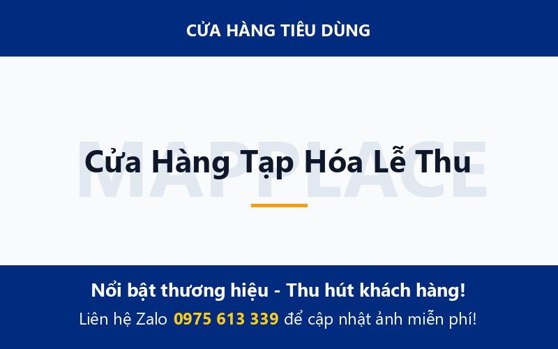 Cửa Hàng Tạp Hóa Lễ Thu