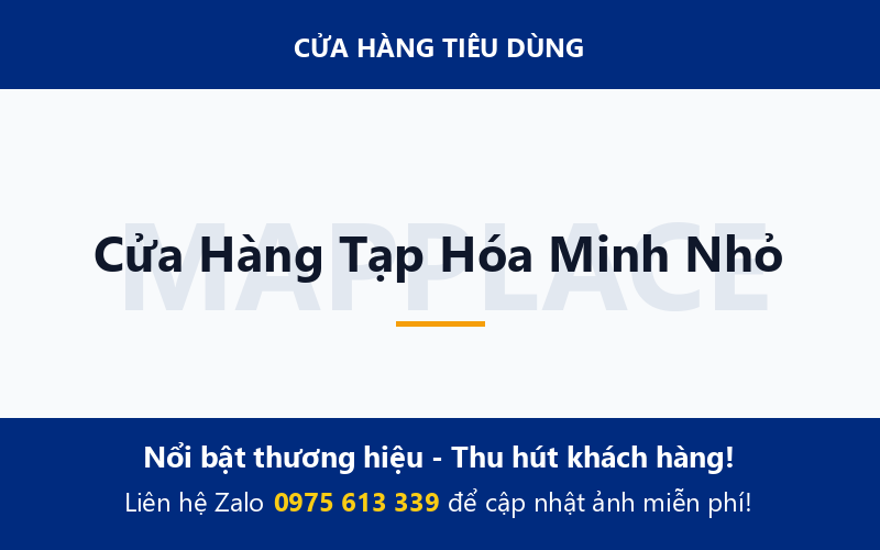 Cửa Hàng Tạp Hóa Minh Nhỏ