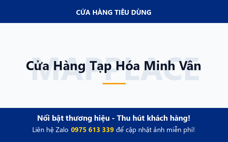 Cửa Hàng Tạp Hóa Minh Vân