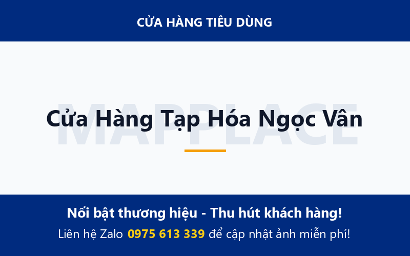 Cửa Hàng Tạp Hóa Ngọc Vân