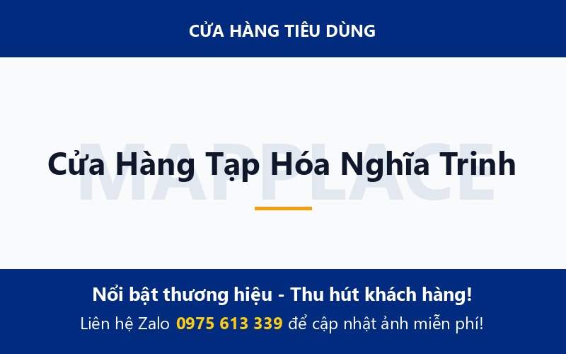 Cửa Hàng Tạp Hóa Nghĩa Trinh