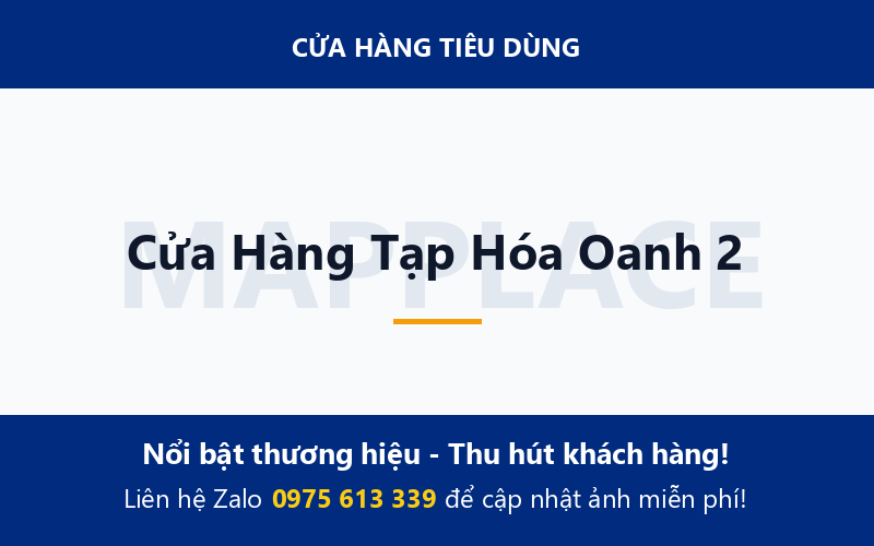 Cửa Hàng Tạp Hóa Oanh 2
