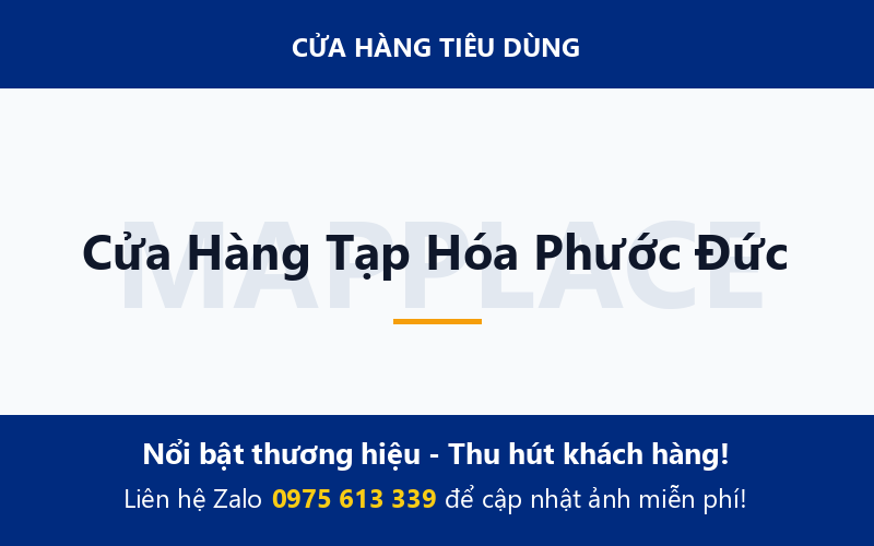 Cửa Hàng Tạp Hóa Phước Đức
