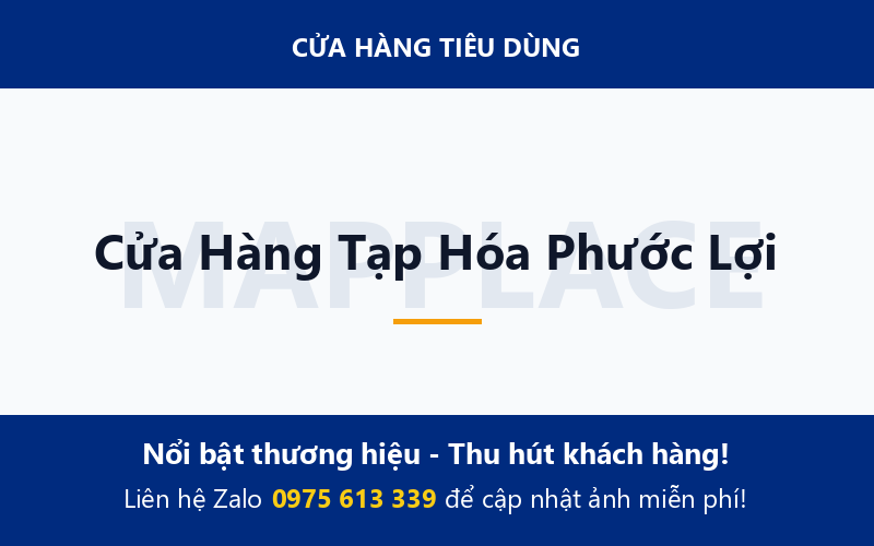 Cửa Hàng Tạp Hóa Phước Lợi