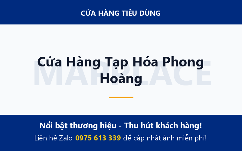 Cửa Hàng Tạp Hóa Phong Hoàng