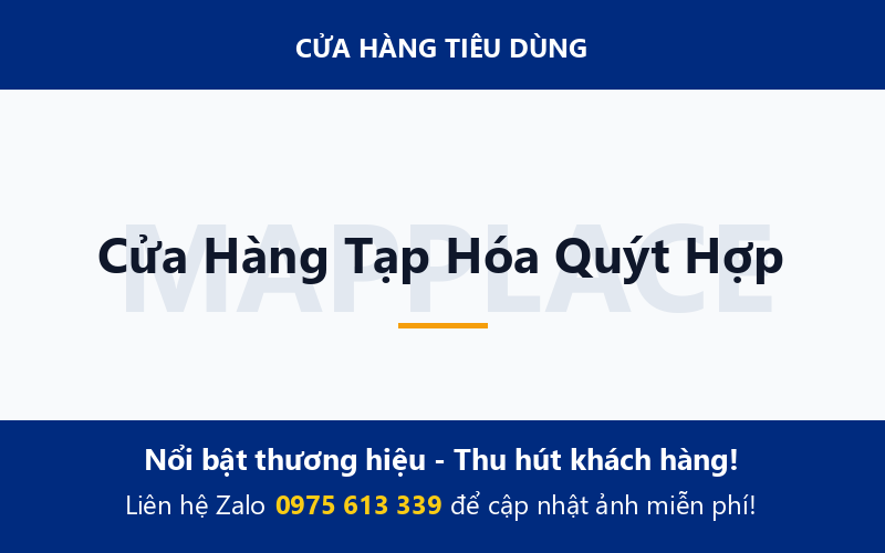 Cửa Hàng Tạp Hóa Quýt Hợp