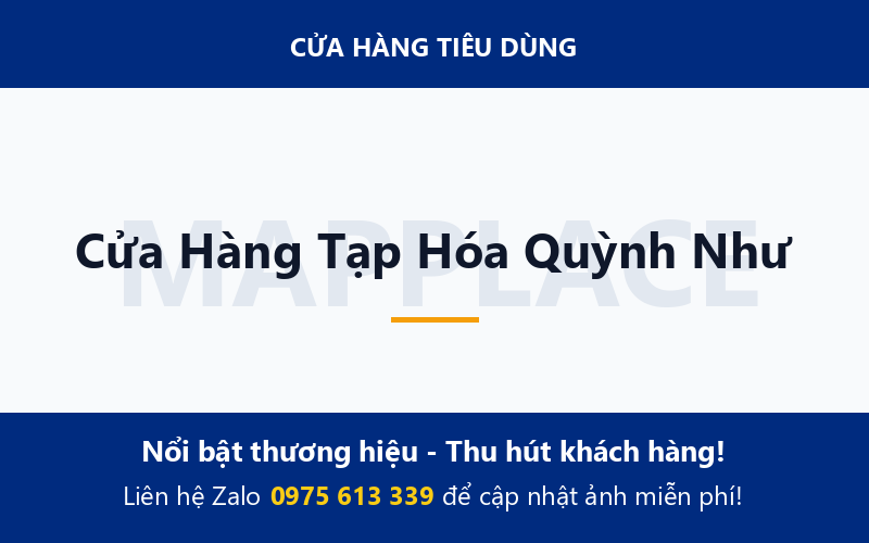 Cửa Hàng Tạp Hóa Quỳnh Như