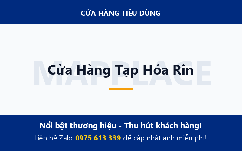 Cửa Hàng Tạp Hóa Rin
