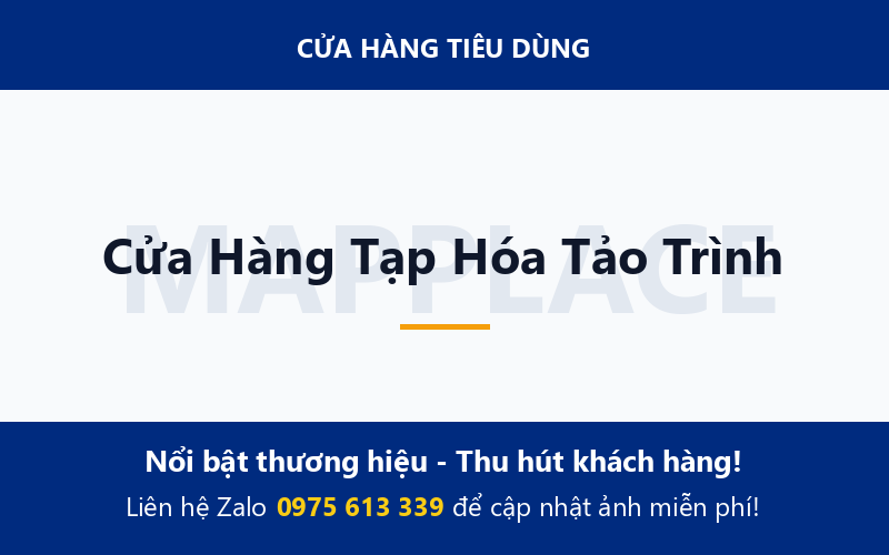 Cửa Hàng Tạp Hóa Tảo Trình