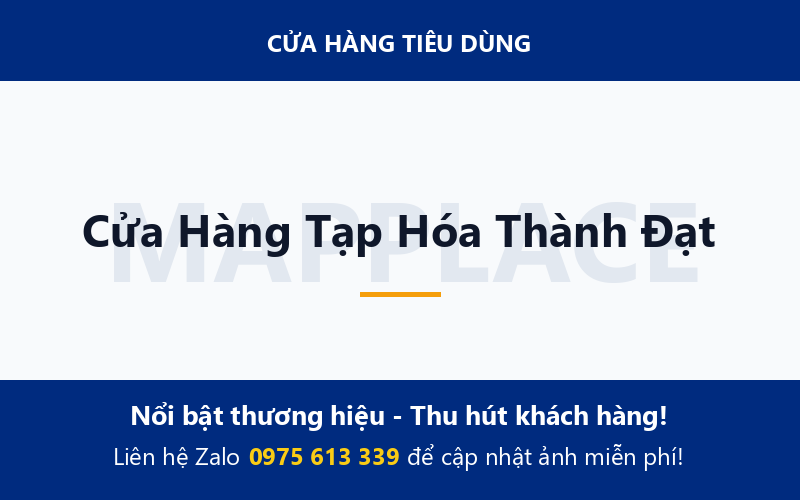 Cửa Hàng Tạp Hóa Thành Đạt