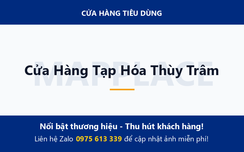 Cửa Hàng Tạp Hóa Thùy Trâm