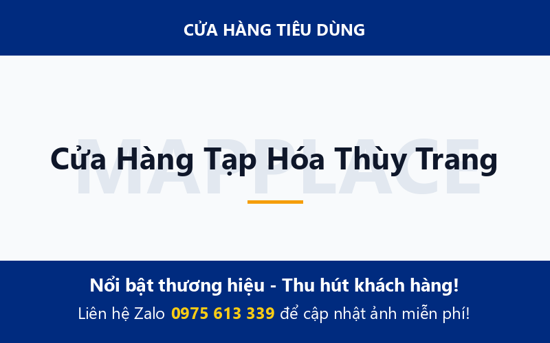Cửa Hàng Tạp Hóa Thùy Trang