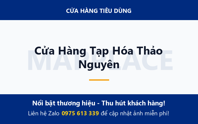 Cửa Hàng Tạp Hóa Thảo Nguyên