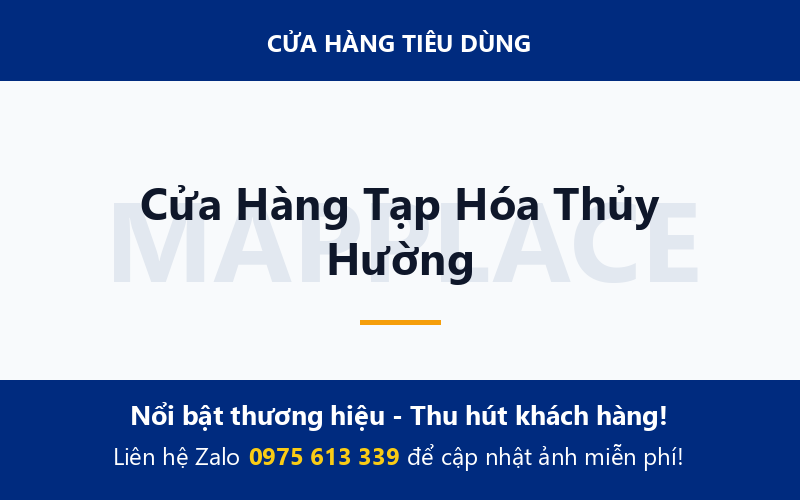 Cửa Hàng Tạp Hóa Thủy Hường
