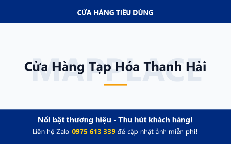 Cửa Hàng Tạp Hóa Thanh Hải