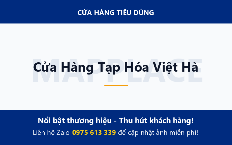 Cửa Hàng Tạp Hóa Việt Hà