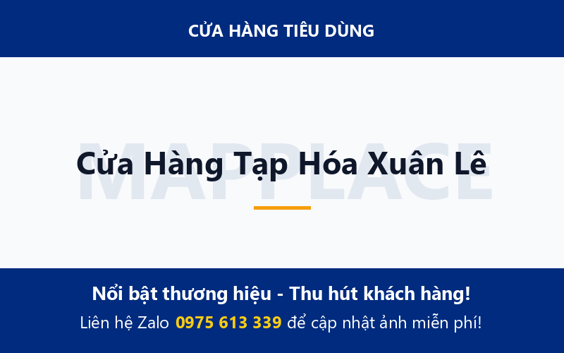 Cửa Hàng Tạp Hóa Xuân Lê