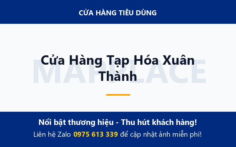 Cửa Hàng Tạp Hóa Xuân Thành