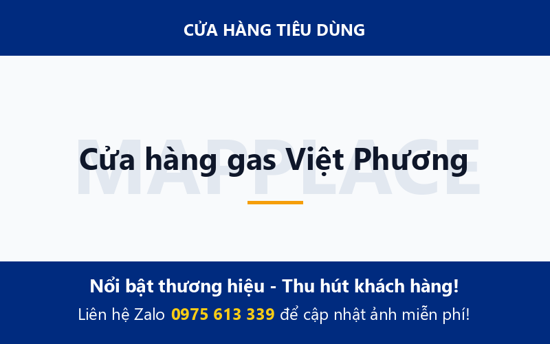 Cửa hàng gas Việt Phương