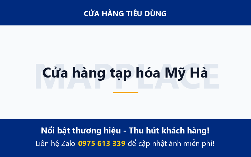 Cửa hàng tạp hóa Mỹ Hà