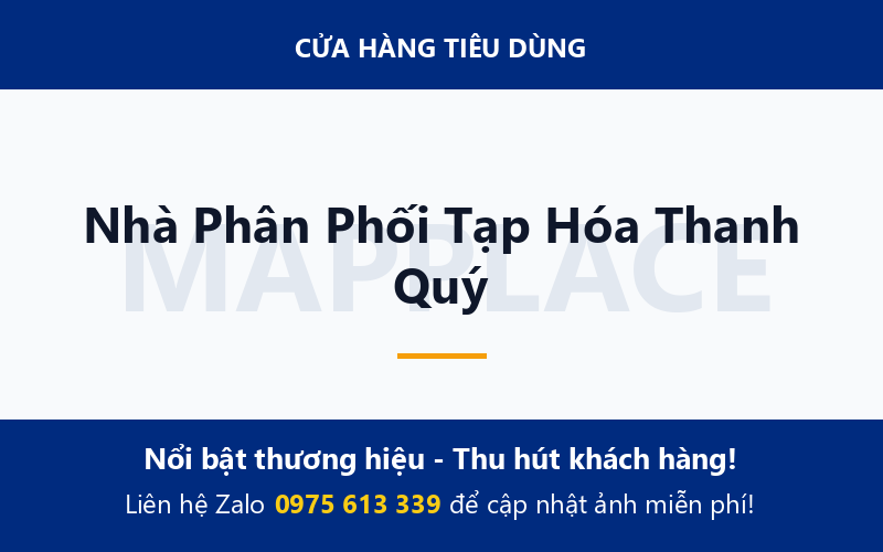 Nhà Phân Phối Tạp Hóa Thanh Quý