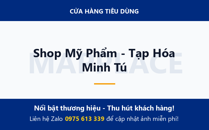 Shop Mỹ Phẩm - Tạp Hóa Minh Tú