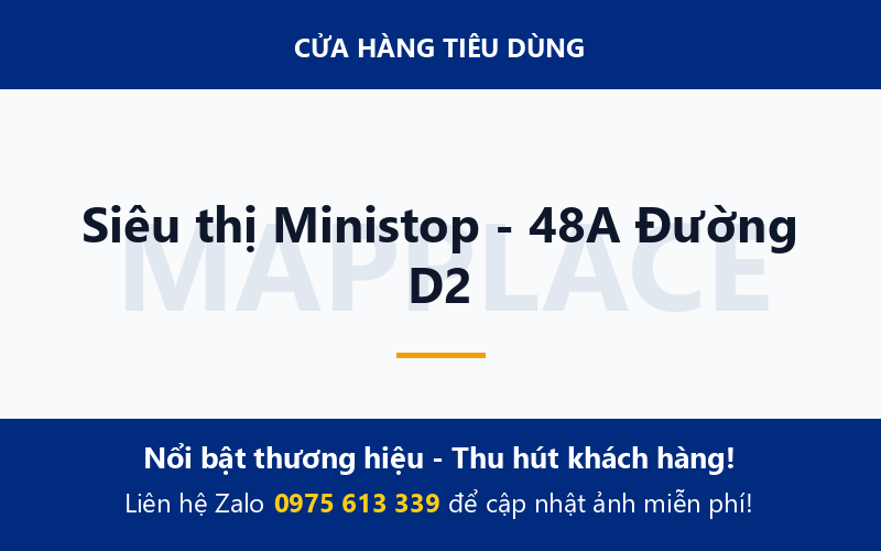 Siêu thị Ministop - 48A Đường D2