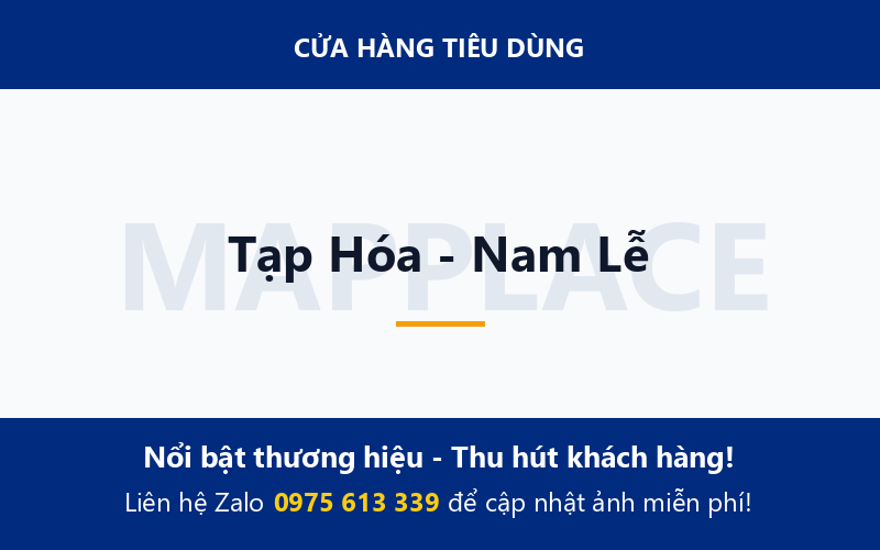 Tạp Hóa - Nam Lễ