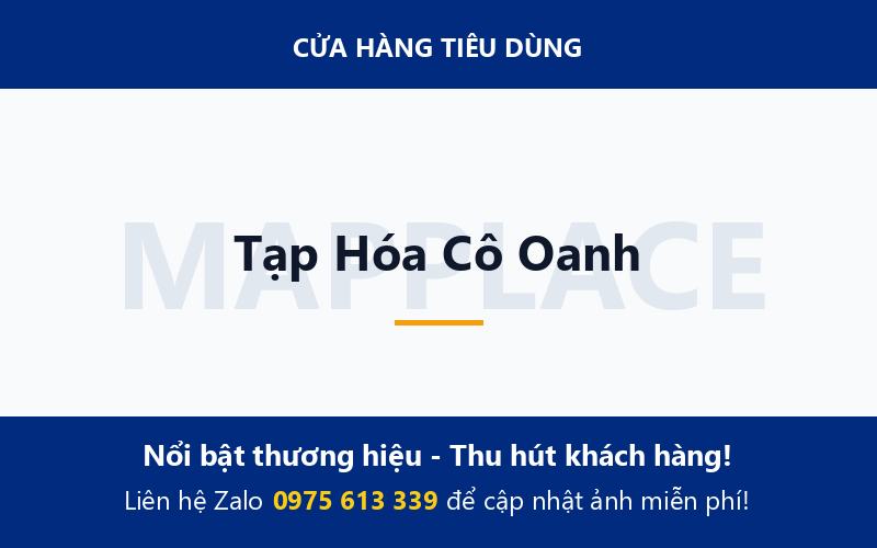 Tạp Hóa Cô Oanh